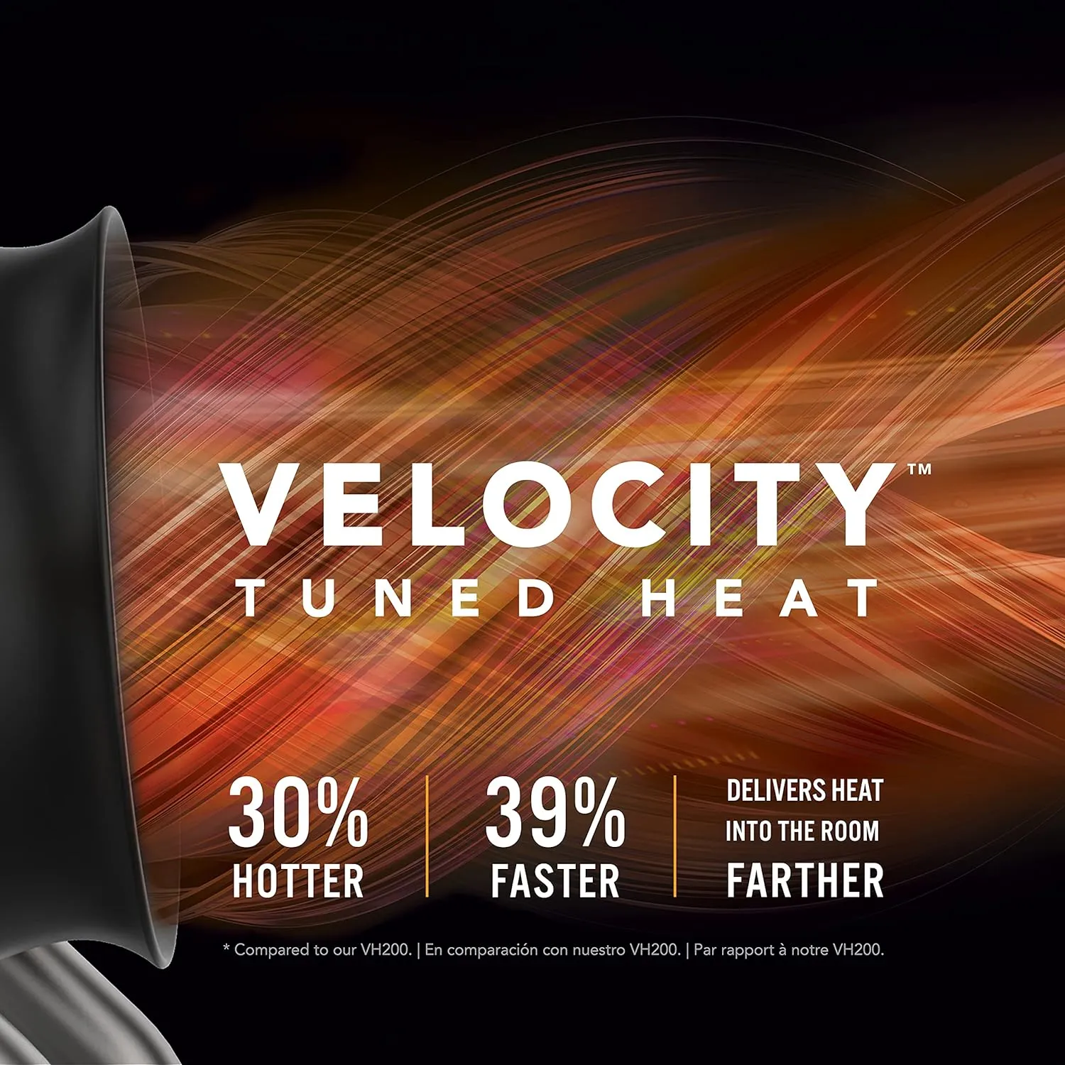 Vornado Velocity 1500-Watt Heavy Duty Electric Portable Shop Heater   Fan – Black