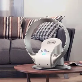 WOW Bladeless Surface / Wall Mounted Personal Air Circulation Fan With Remote By Wadbros
