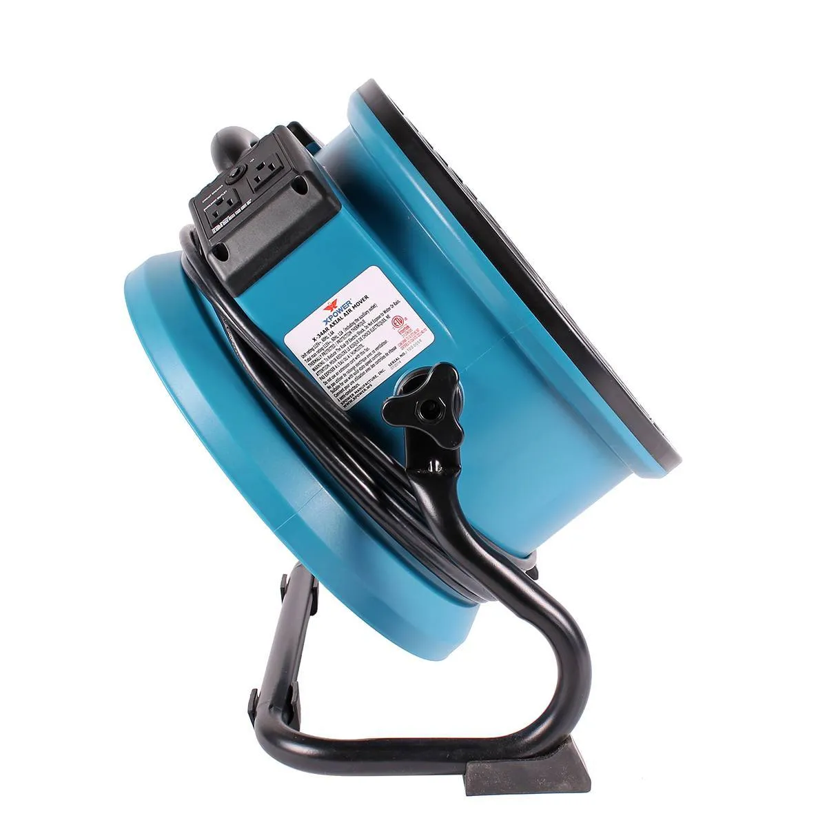 X-Power® X-34AR Axial Fan with Daisy Chain Outlets (1/4 HP) - 1,720 CFM